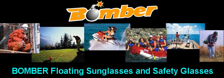 Bomber Floating Sunglasses and Safety Glasses